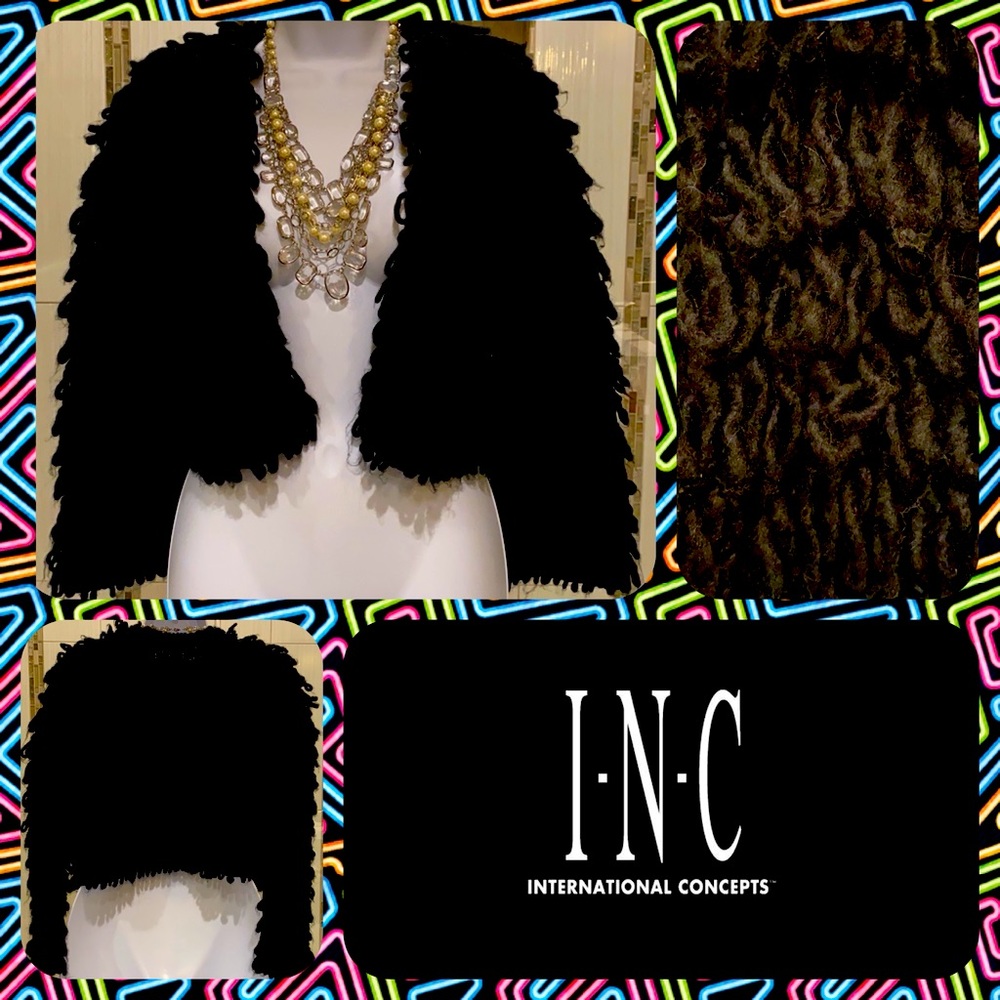 I.N.C. Crop Jacket
